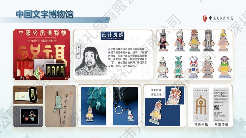 中国文字博物馆甲骨文系列文创