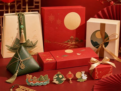 端午中秋春节礼品场景图